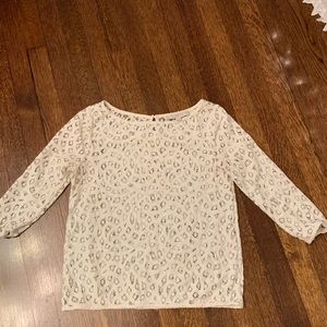 Cream- Loft blouse